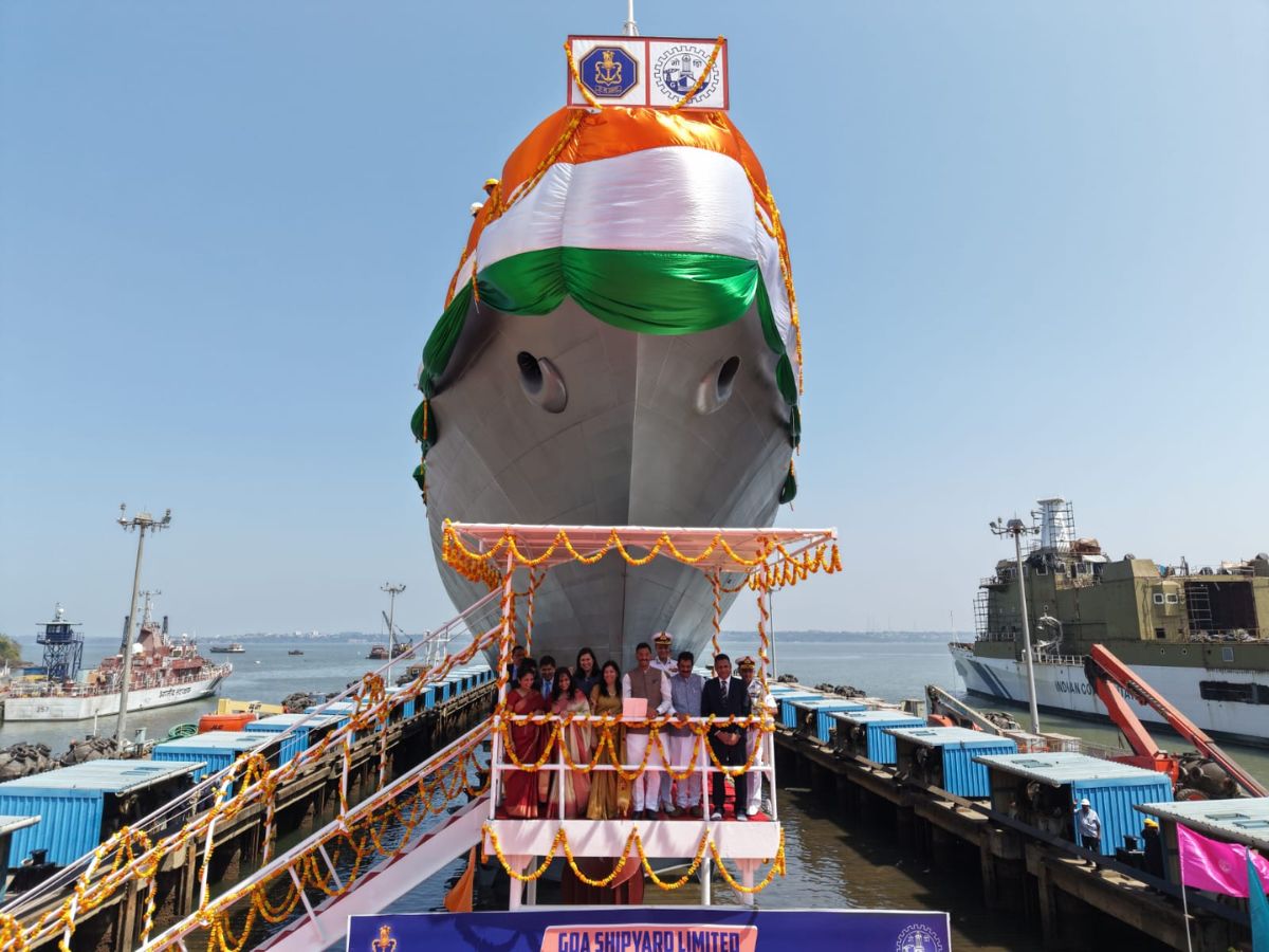 GSL achieved yet another historic milestone; launched second P1135.6 frigate