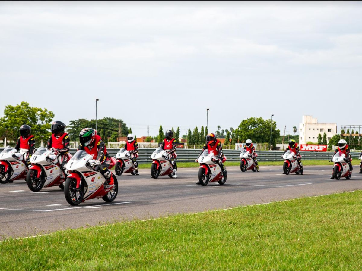 Honda Racing India Riders set for the final showdown in the 2024 IDEMITSU Honda India Talent Cup NSF250R in Chennai