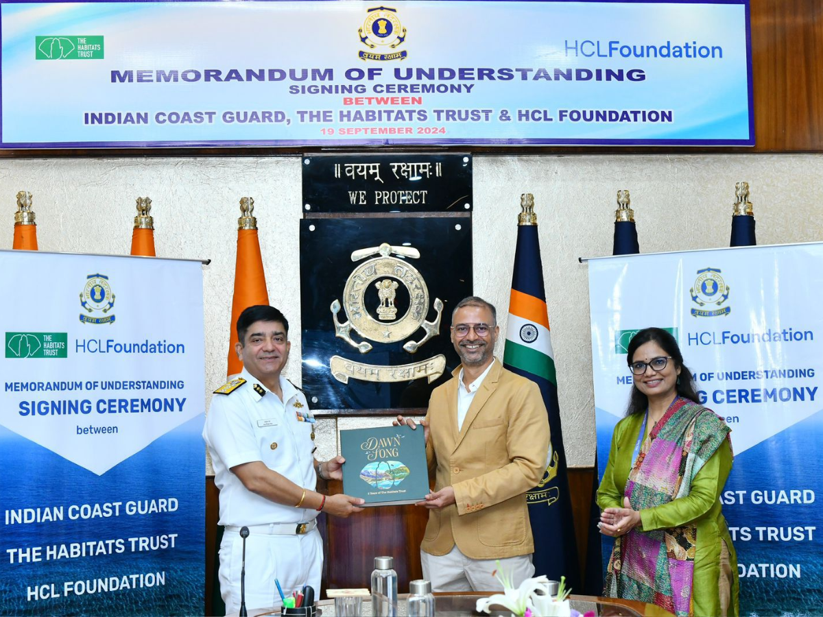 ICG signs MoU with key environmental foundations to Combat Marine Pollution 