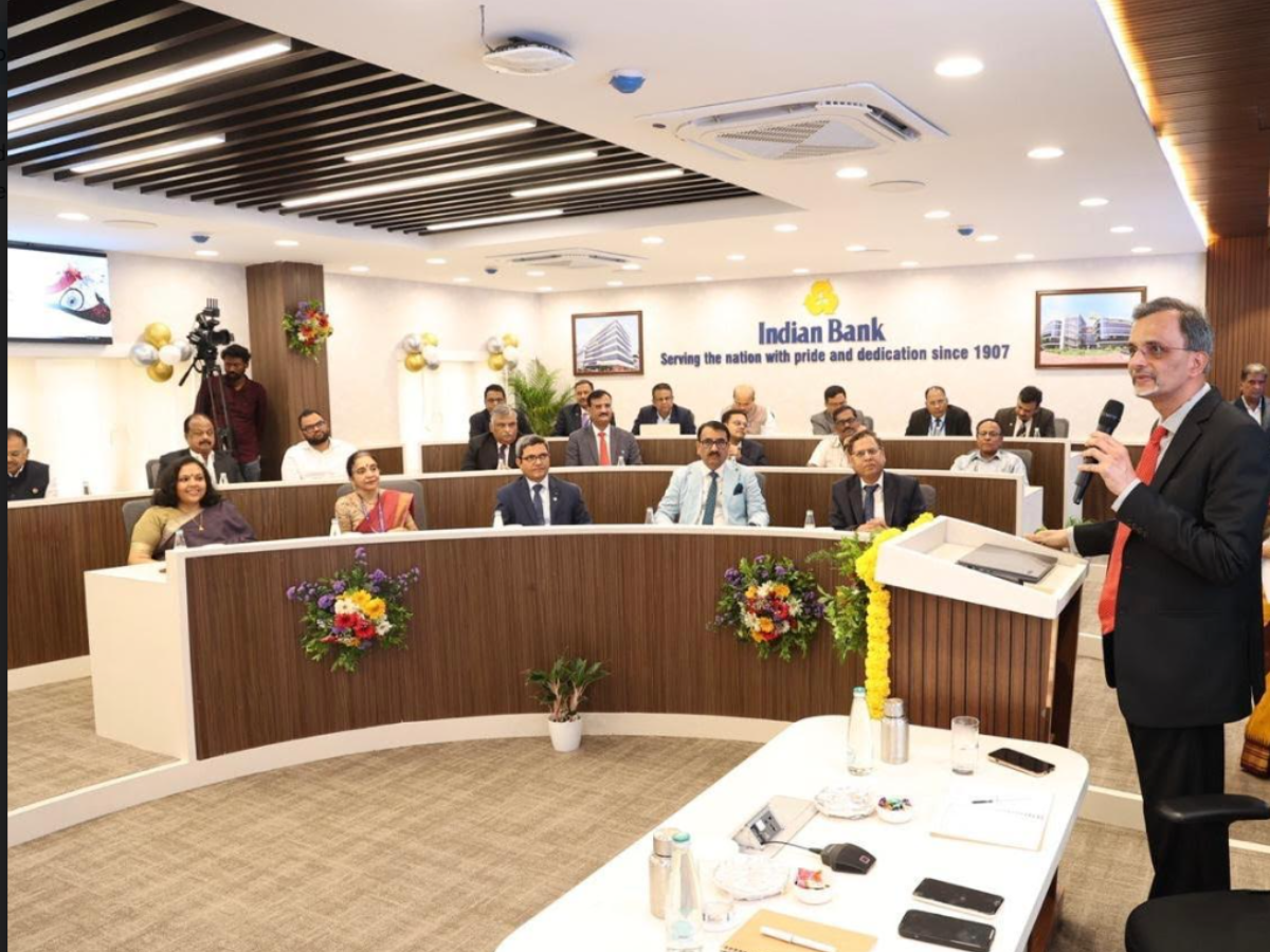 Indian Bank Hosts Chief Economic Advisor, Dr V. Anantha Nageswaran at IMAGE, Chennai