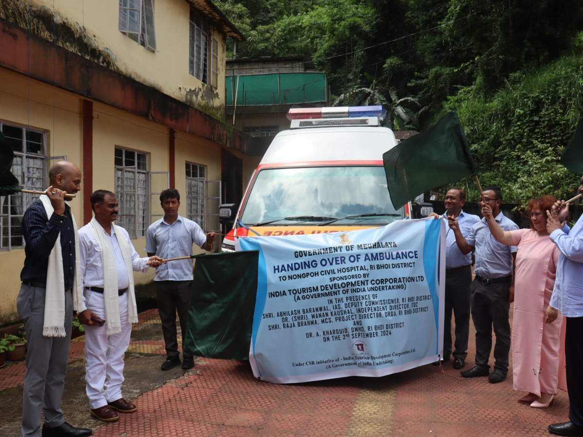 ITDC Supports Healthcare Facilities in Meghalaya Under CSR Initiative