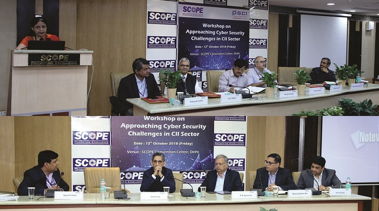 SCOPE and DSCI Organised Workshop on Cyber Security Challenges