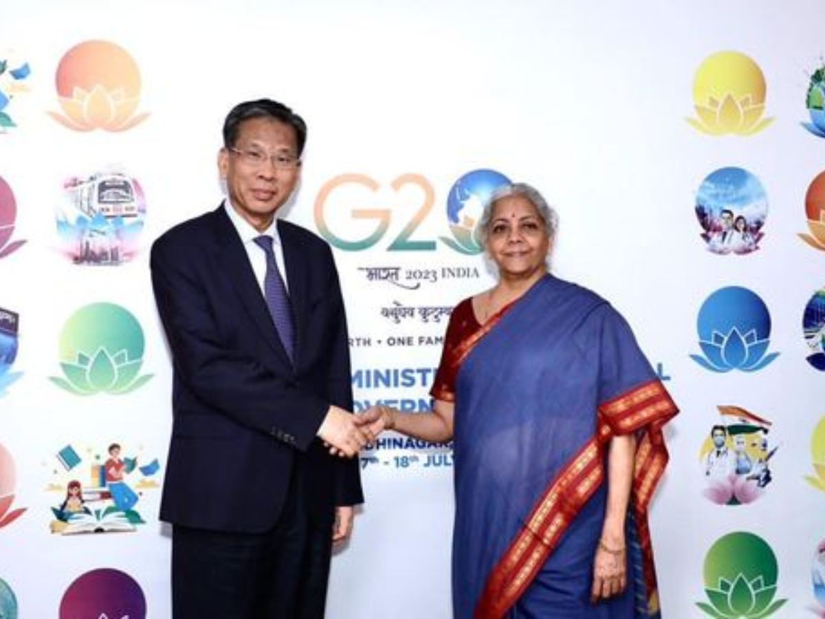 India-China Finance Ministers met on sidelines of G20 FMCBG meeting