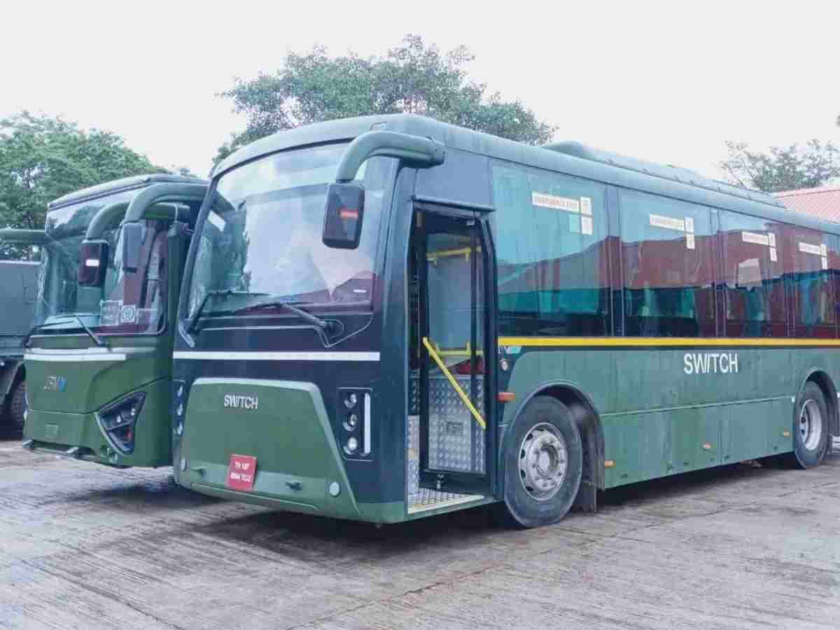 Indian Army Inducts 113 Electric Buses