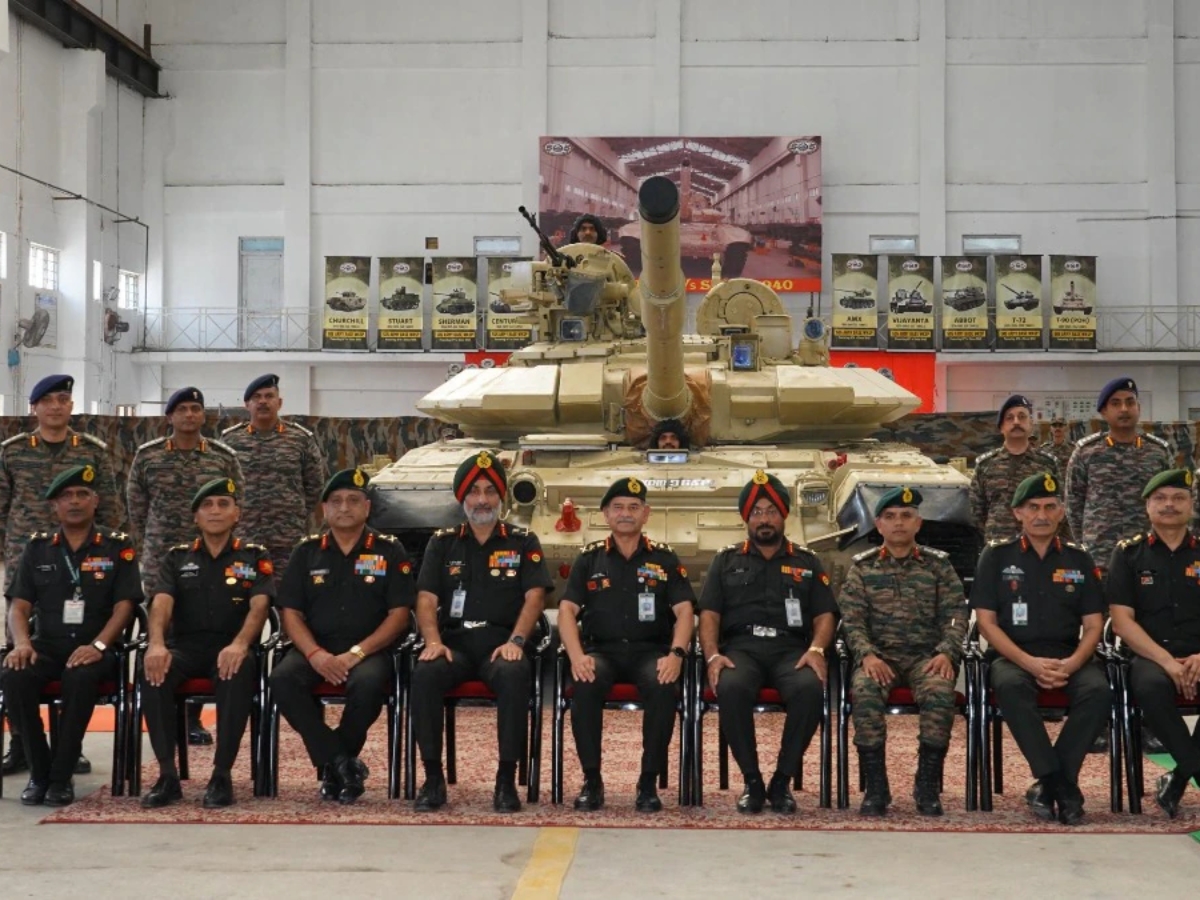 Indian Army rolls out first overhauled T-90 Bhishma tank