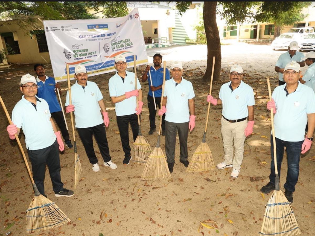 Indian Bank observes Swacchata Hi Seva Campaign 2024 with a series of activities