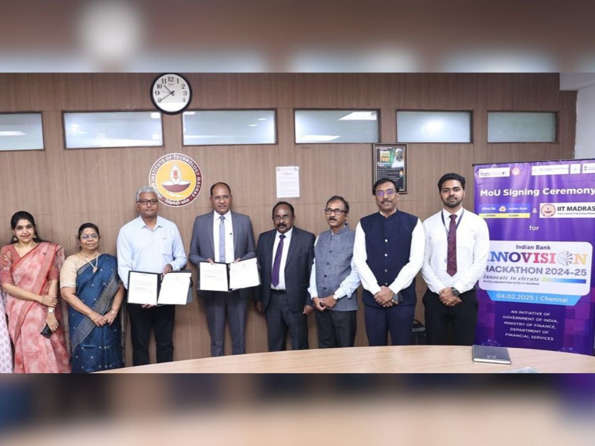 Indian Bank signs agreement with IIT Madras