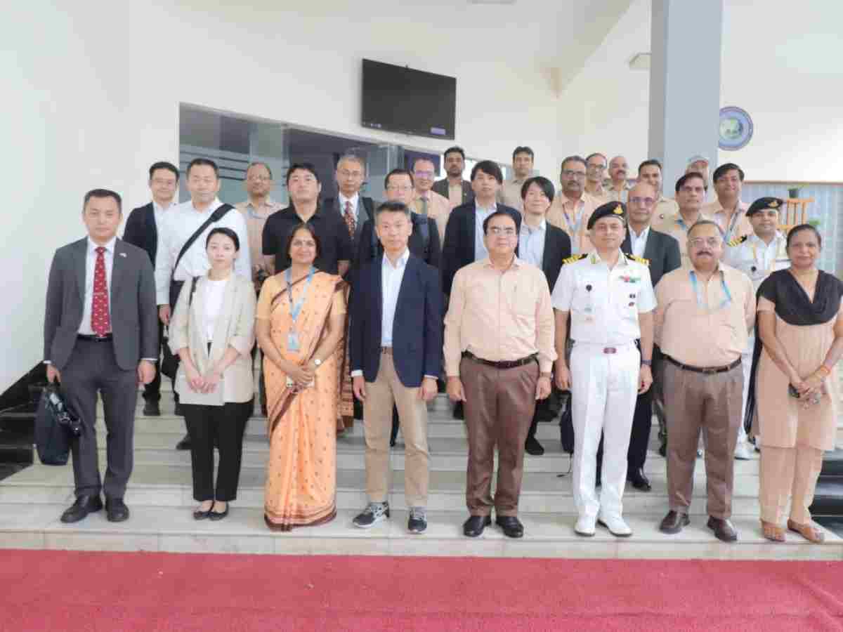 Japanese delegation visited BEL-Ghaziabad and CRL-Ghaziabad