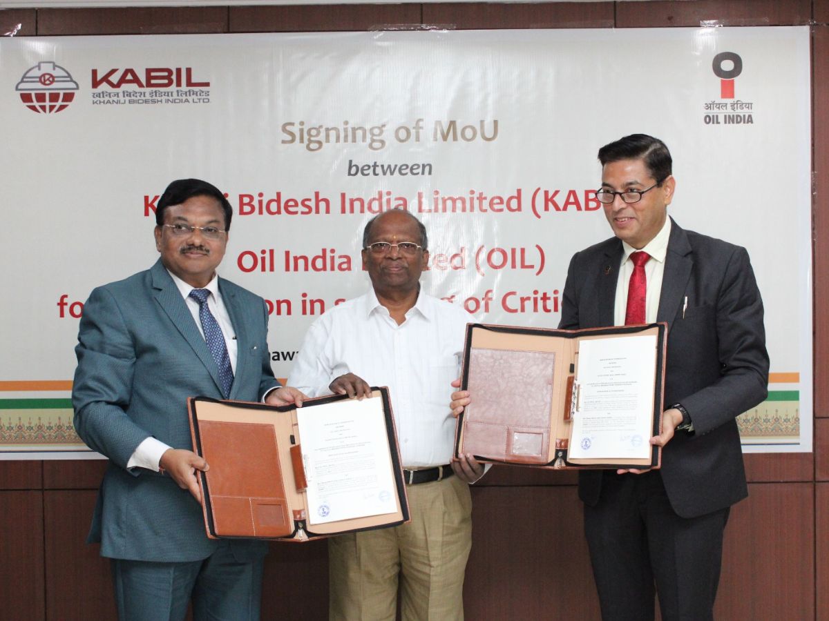 KABIL and Oil India Limited sign MoU