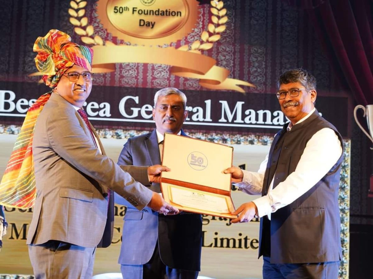 MCL received several awards on 50th Coal India Day