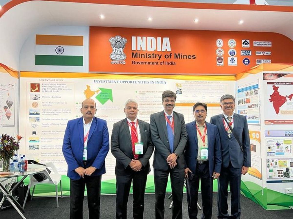 CMD NCL Shri Bhola Singh, headed delegation of CIL in African Mining Indaba-2023