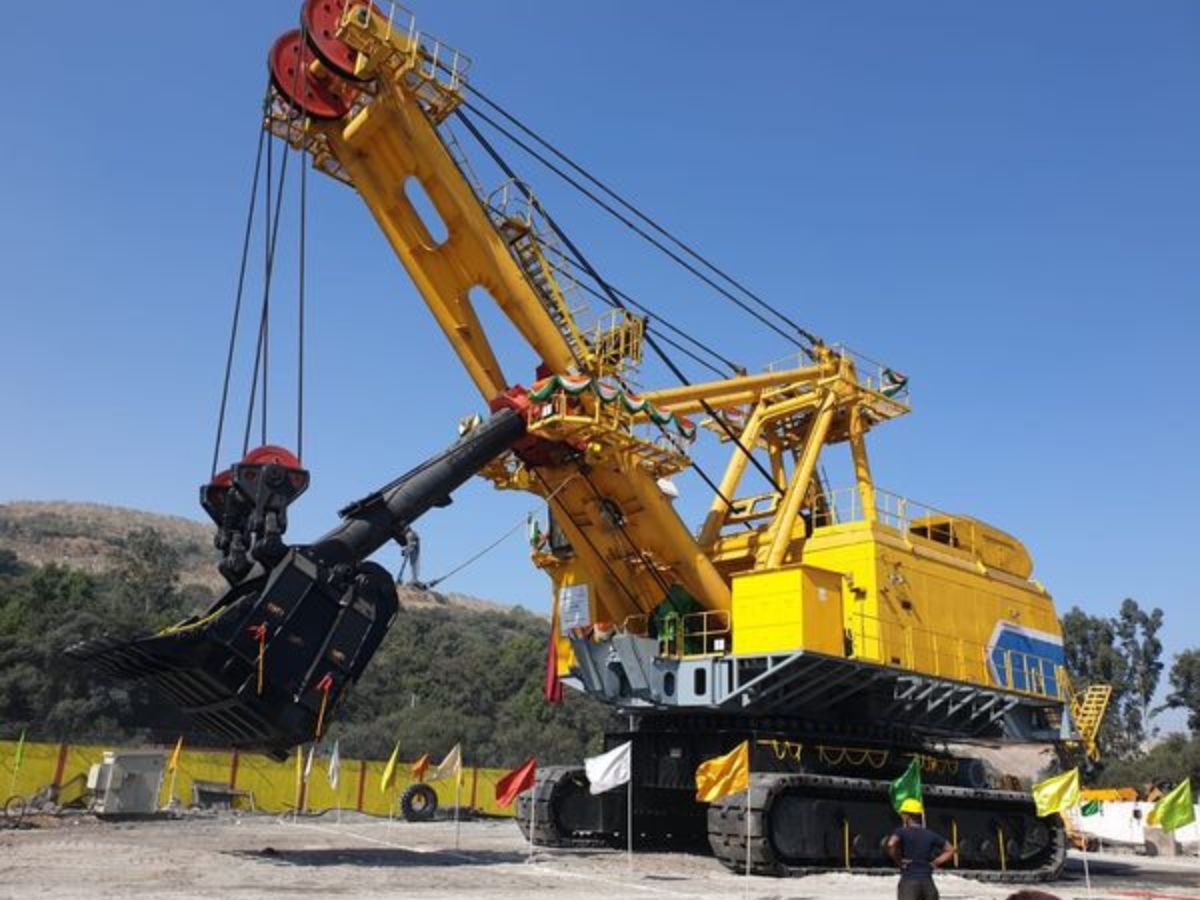 NCL commissioned two giant electric shovels at its coal mines