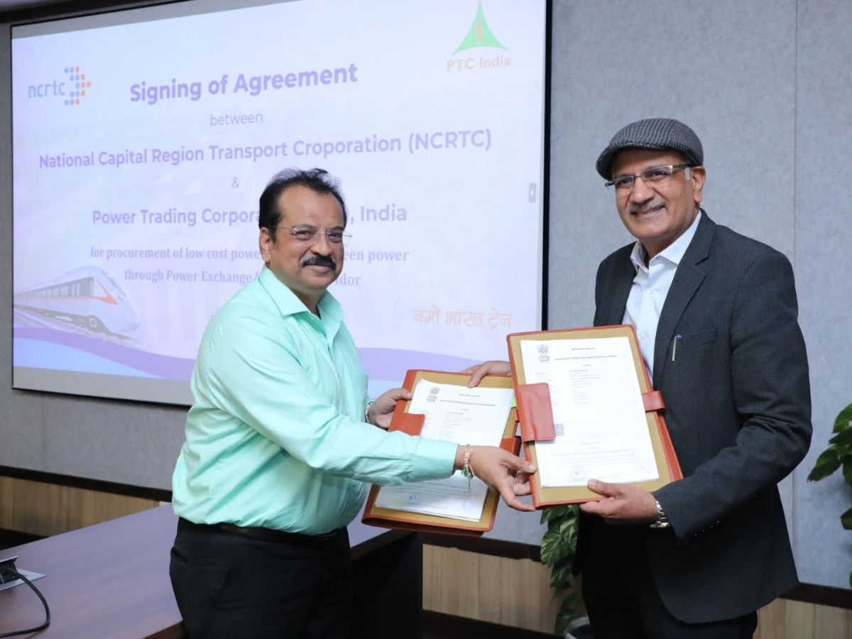 NCRTC partners with PTC India for cost-efficient power procurement