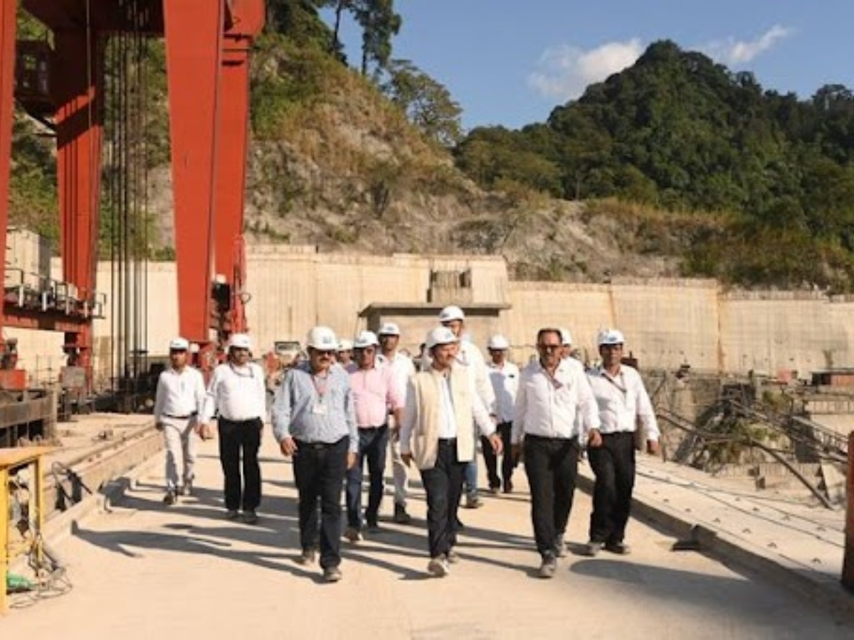 NHPC Director Reviews Progress of 2000 MW Subansiri Lower HE Project