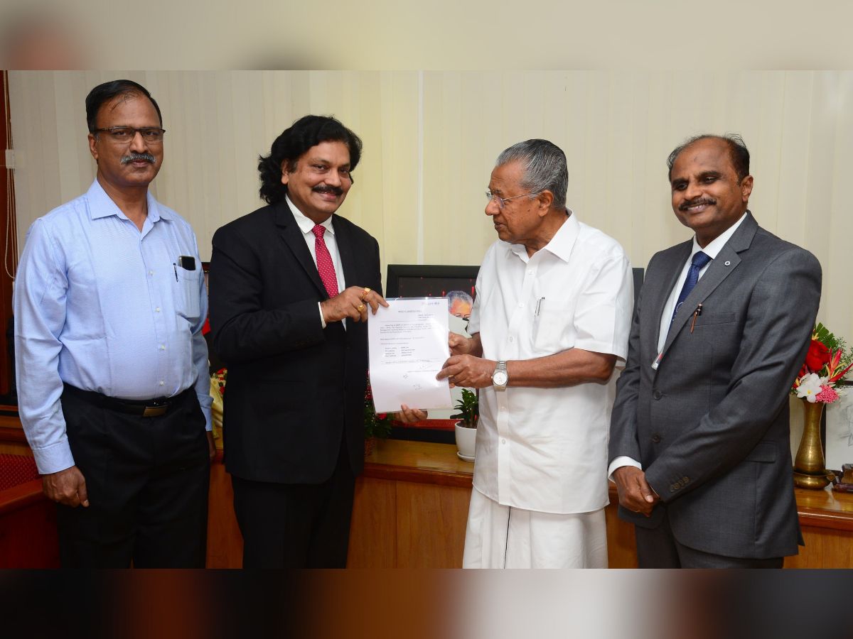 NLC India Limited Contributes Rs. 1 Crore to Kerala Disaster Mitigation Fund