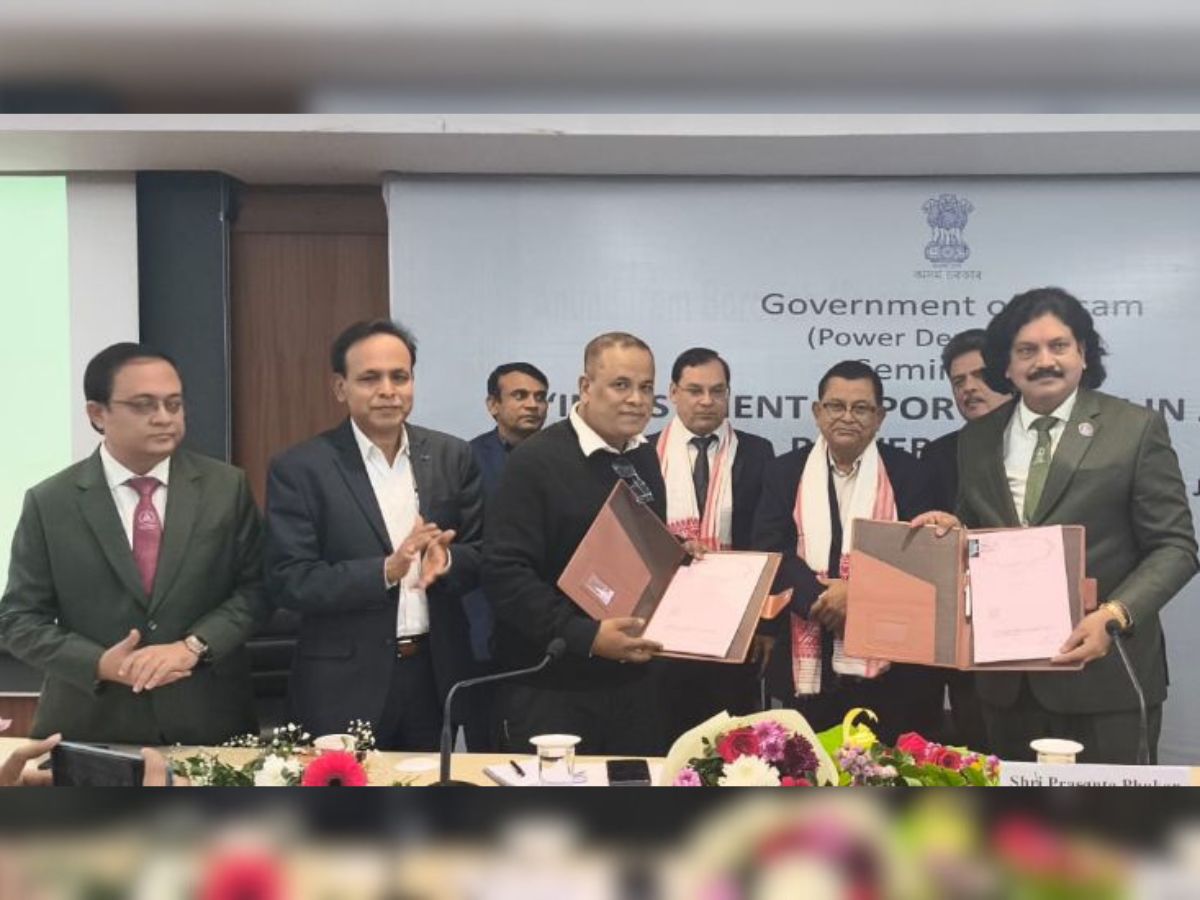 NLC India Renewables and Assam Power Distribution Sign JV Agreement