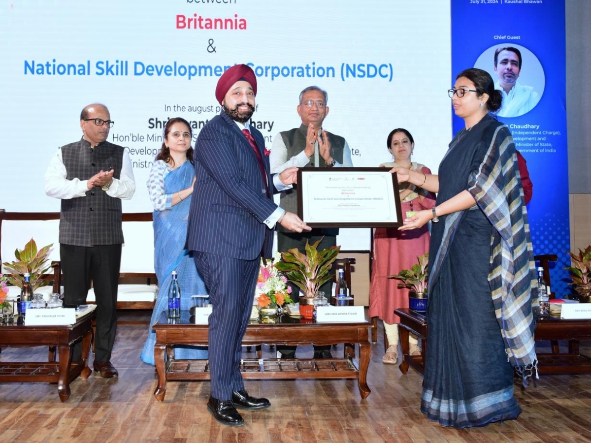 NSDC in partnership with Britannia Launches Women Entrepreneurship Program