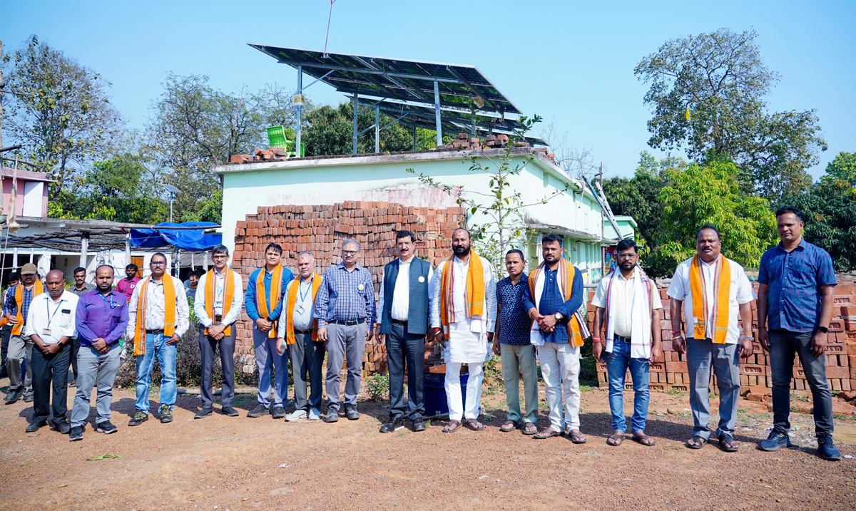 NTPC Kaniha Installs and Commissions 10 KWP Solar Power Plant to Enhance Sustainable Energy Supply for Local Communities 