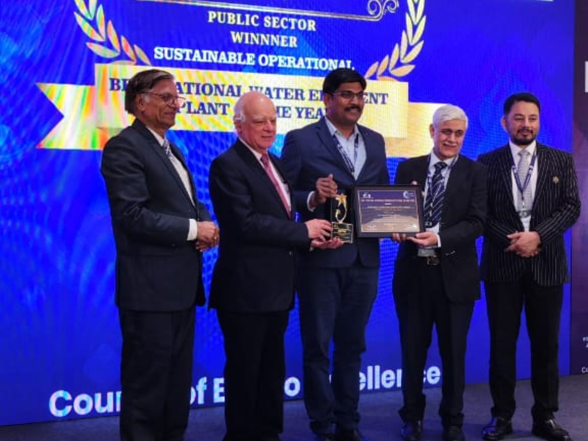 NTPC Korba Wins Prestigious The CEE 3rd National Award for Water Management Excellence