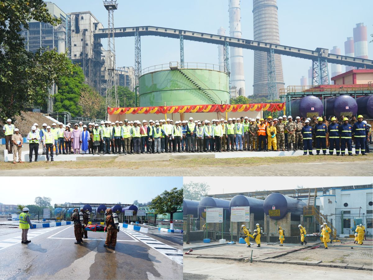 NTPC Talcher Kaniha Conducts State-Level Mock Exercise on Chemical Disaster