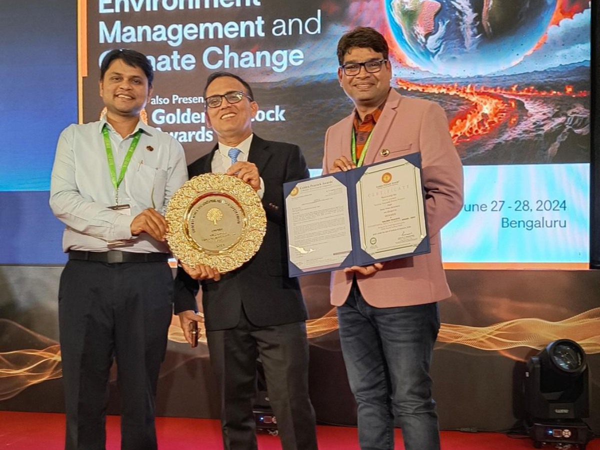 NTPC Talcher Thermal Awarded Golden Peacock Occupational Health & Safety Award 2024