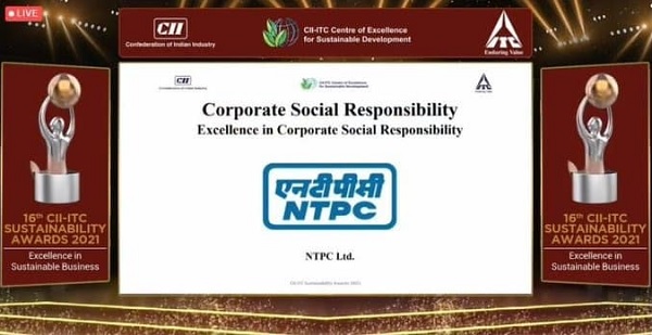 NTPC Conferred CII-ITC Sustainability Awards 2021 : NTPC’s 6 Power Stations also awarded