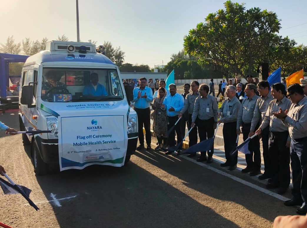  Nayara Energy Flags Off Mobile Health Services and Upgrades Radiography Facility