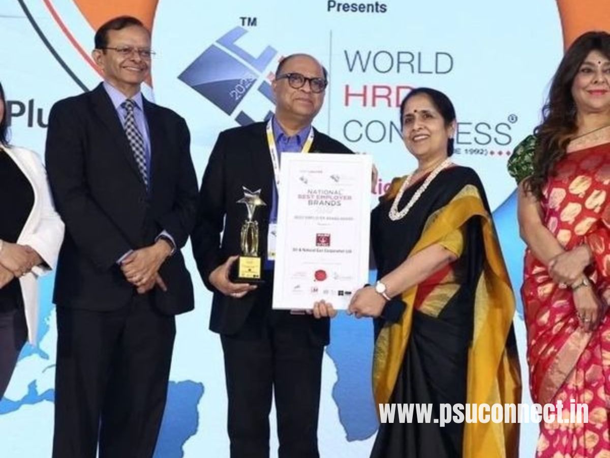 ONGC conferred with Best Employer Brand Award at National Best Employer Brand Awards