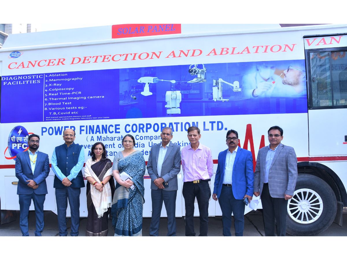 PFC Launches Cancer Detection & Awareness Mobile Van under CSR Initiative