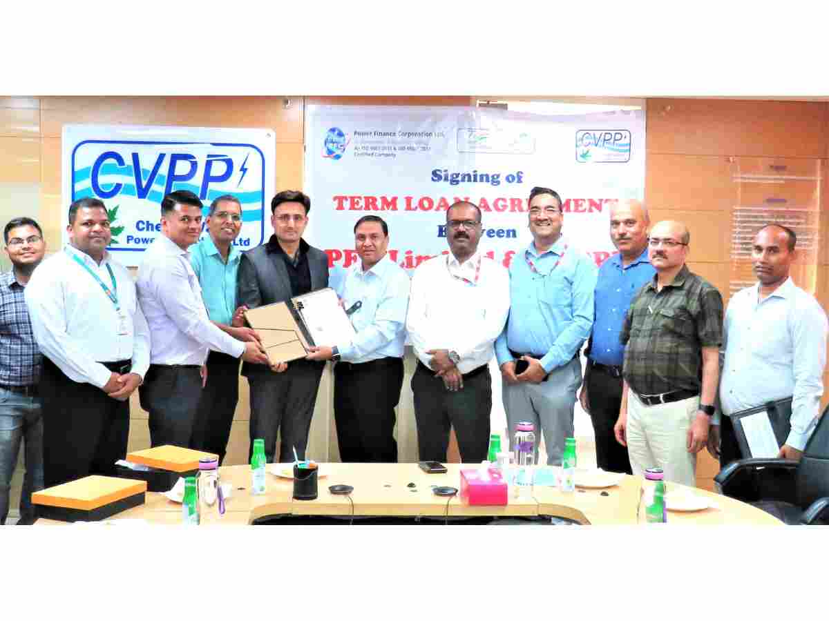 PFC Signs Agreement with CVPPPL for Rs 1869 Cr Term Loan
