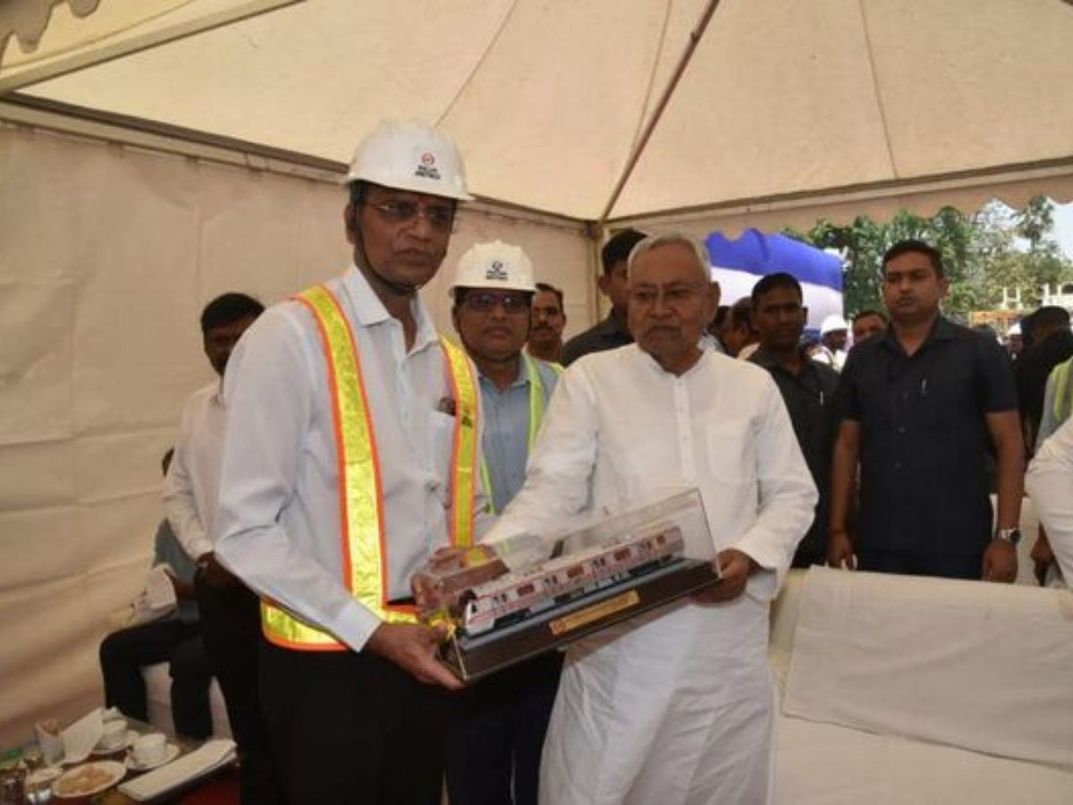 Patna Metro Rail Project: Bihar CM Nitish Kumar inaugurated Excavation Work with Tunnel Boring Machine