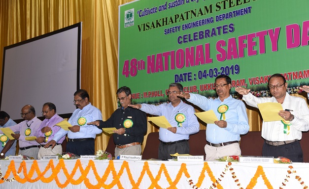 RINL Observed National Safety Day