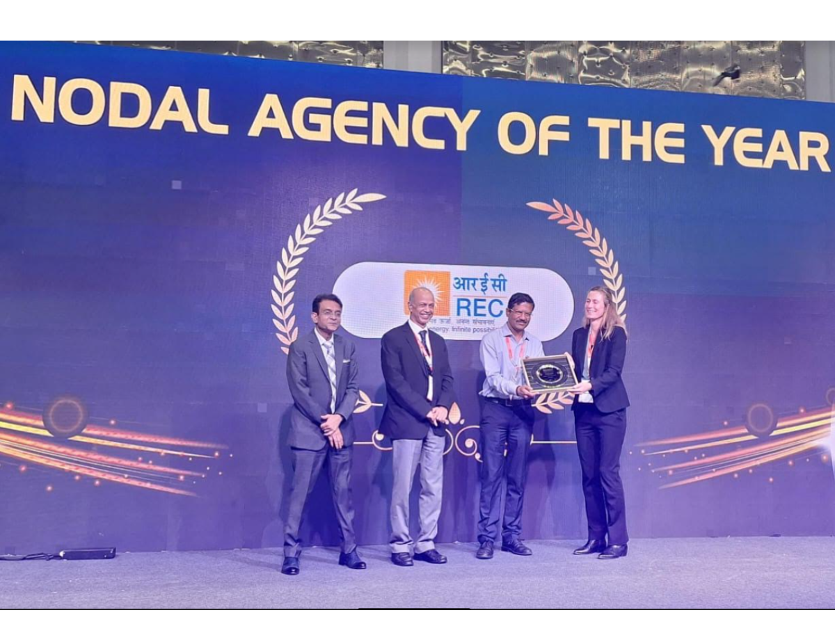 REC Limited Honoured as 'Nodal Agency of the Year' at Bharat Electricity – Powering India Awards 2024