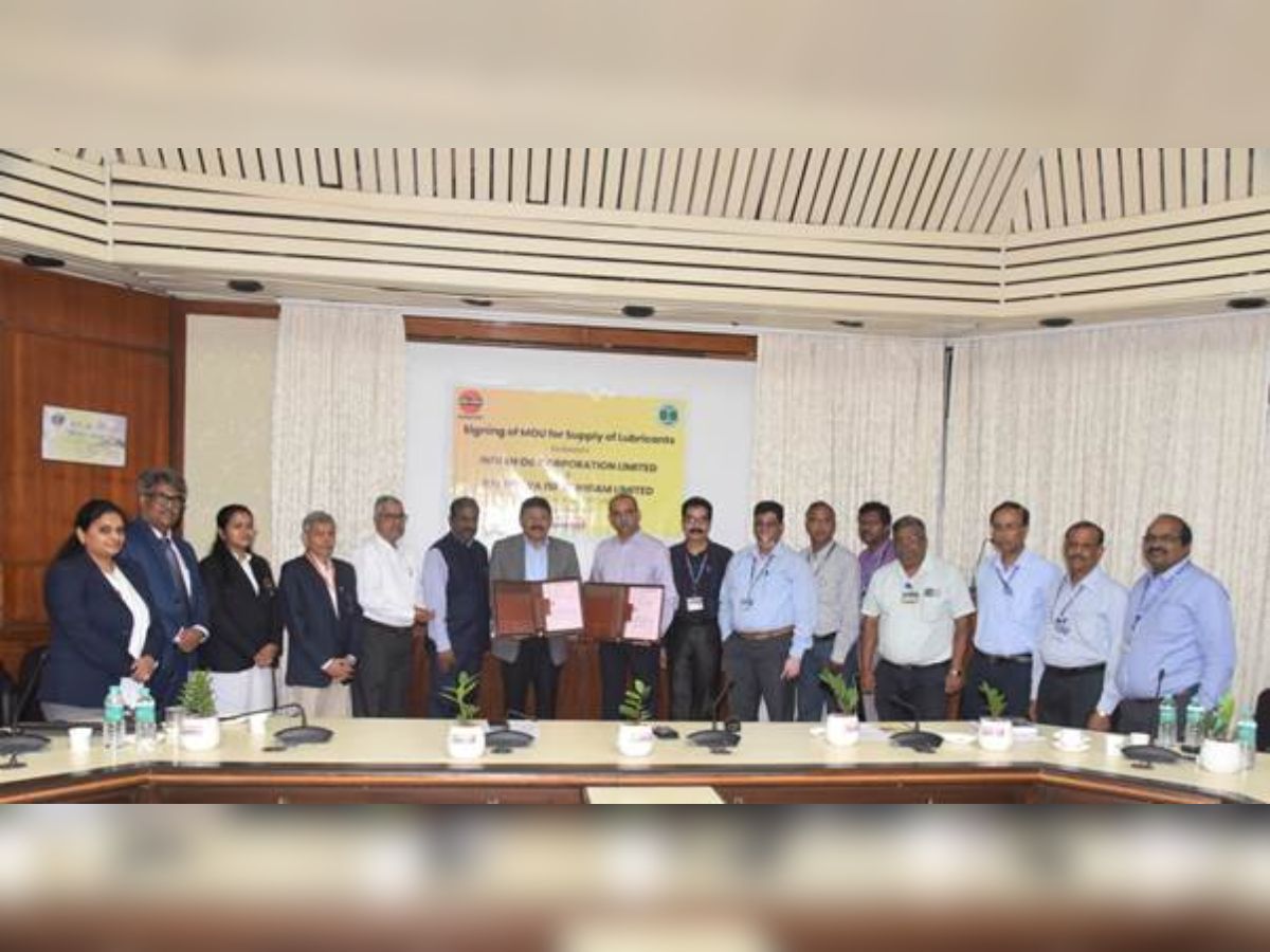 RINL and IOCL ink MoU to supply hydraulic and lubricating oils