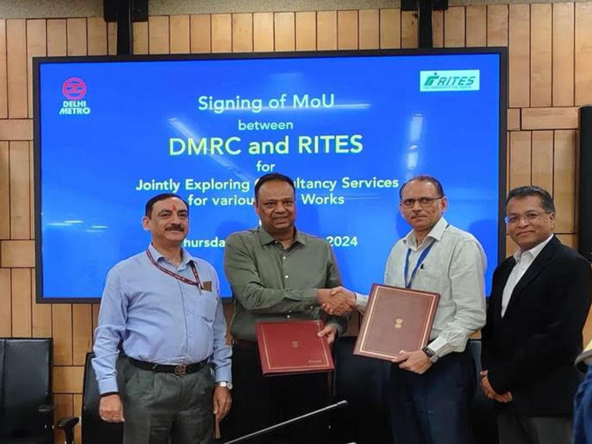 RITES & DMRC sign MoU for exploring Metro works