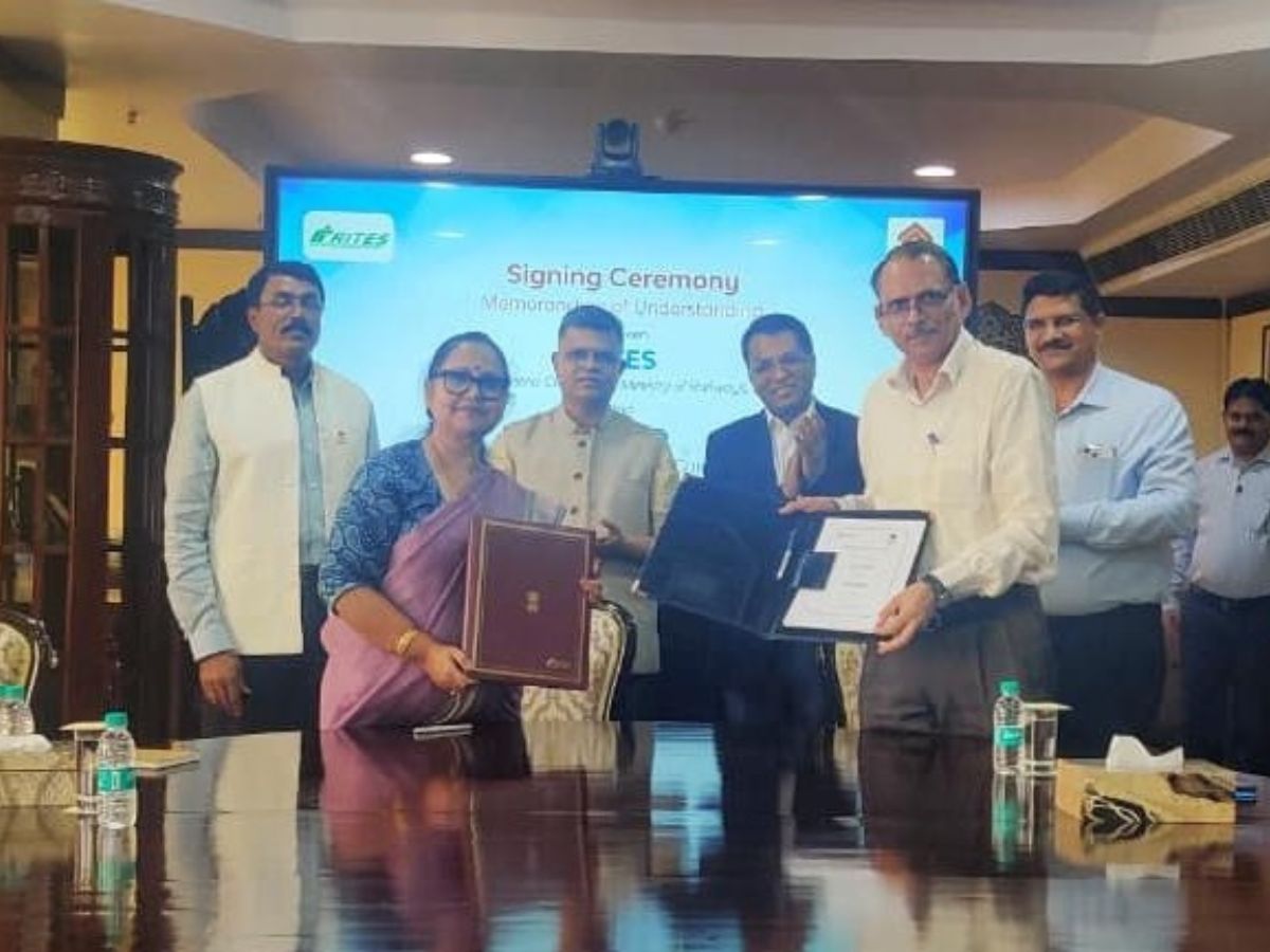 RITES, HUDCO sign MoU for Consultancy works