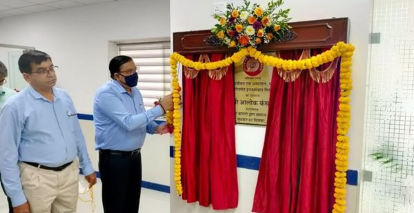 Shri Alok Kansal, GM-Western Railway inaugurates HIMS Units at Jagjivan Ram Hospital, implemented by RailTel