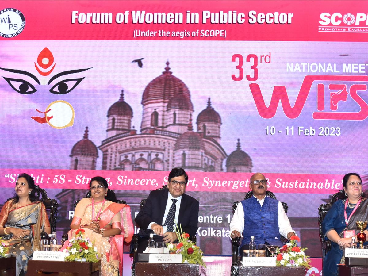 National Meet of Forum of Women in Public Sector (WIPS) under aegis of SCOPE