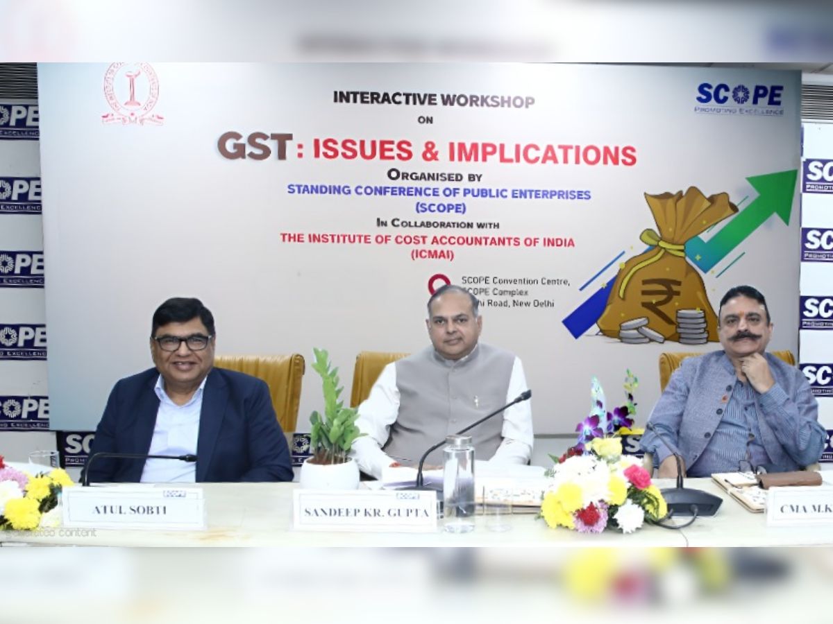 SCOPE conducts workshop on ‘GST: Issues & Implications’