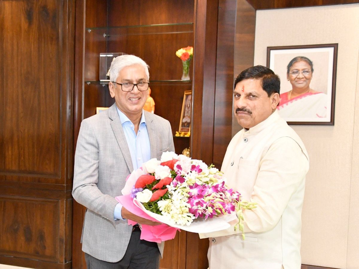SECL CMD met Madhya Pradesh CM Dr Mohan Yadav