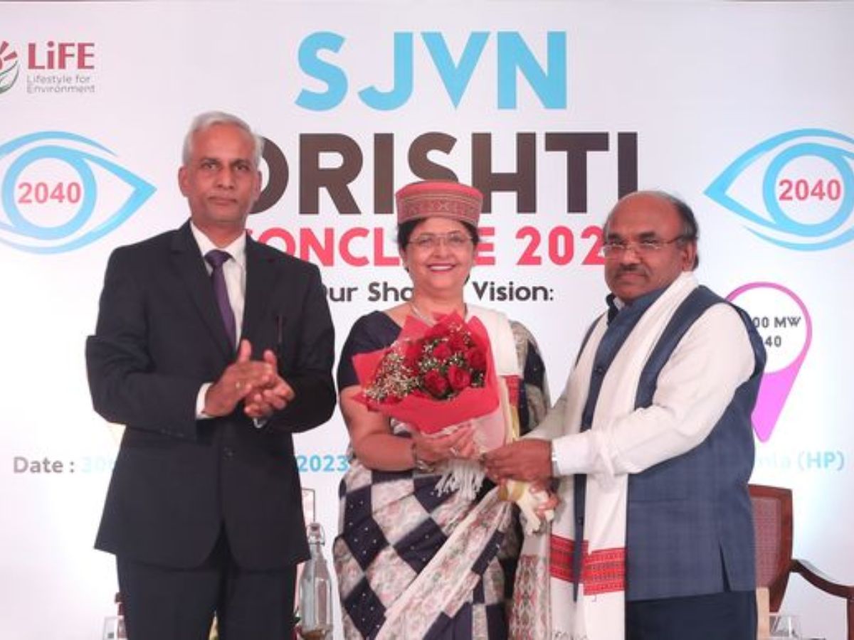 Geeta Kapur, Director (Personnel), SJVN inaugurated Fourth Conclave organized under DRISHTI