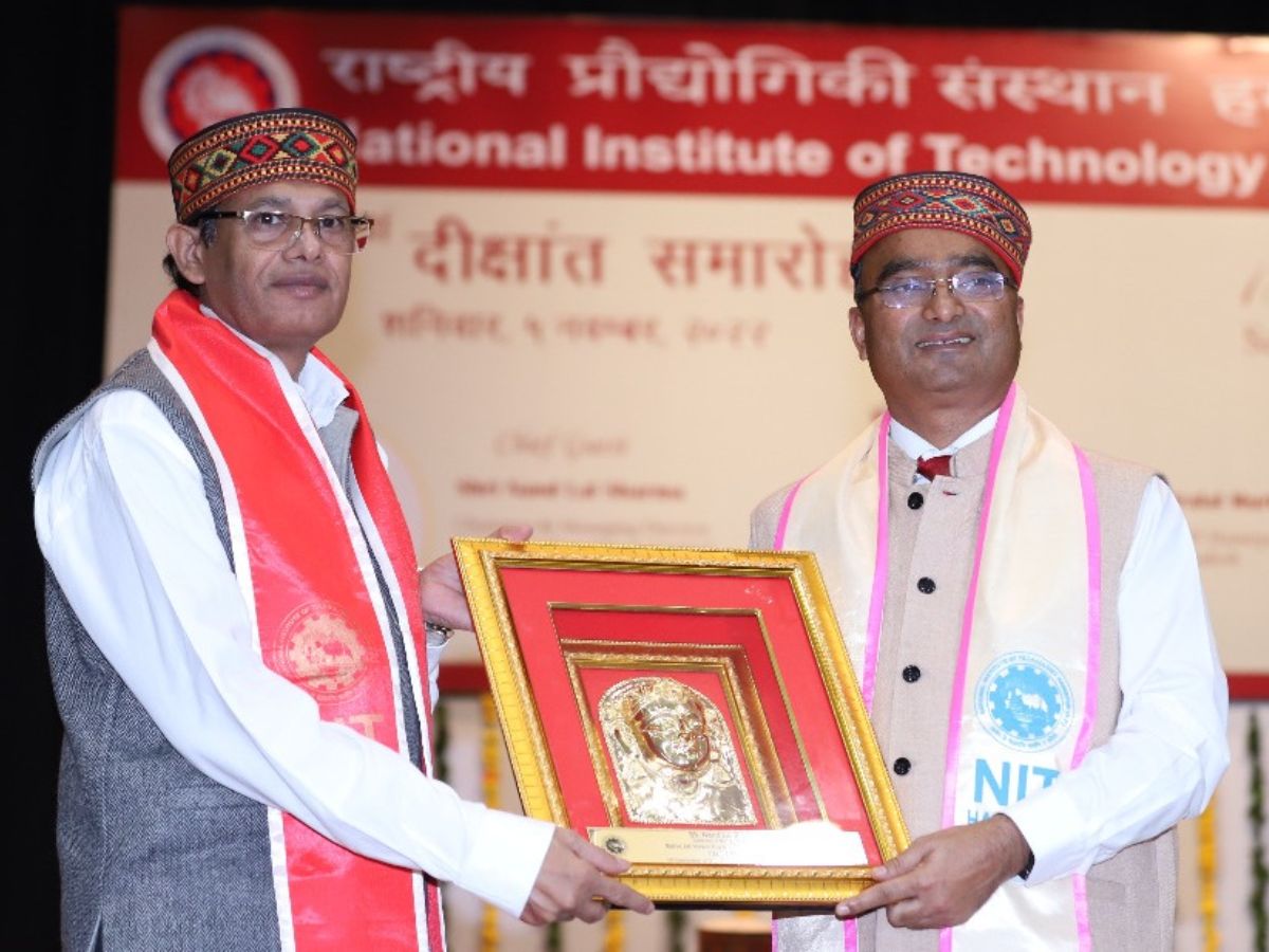 SJVN presided over 13th Convocation of NIT Hamirpur, Himachal Pradesh