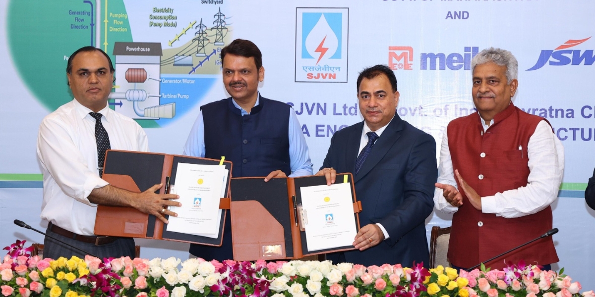 SJVN signs Two MoUs with Maharashtra Govt