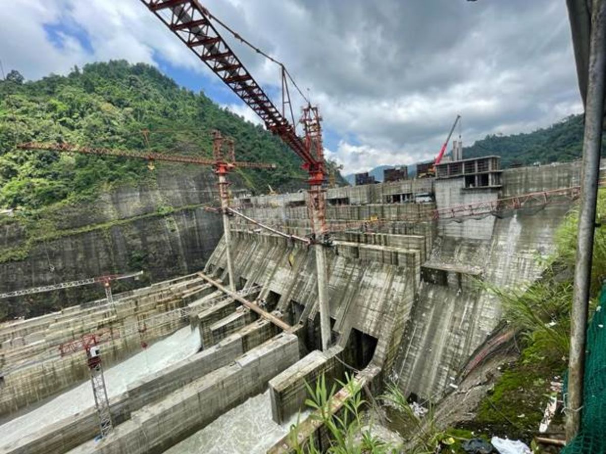 Subansiri Lower Hydroelectric Project Achieves Construction of Dam till Top Level