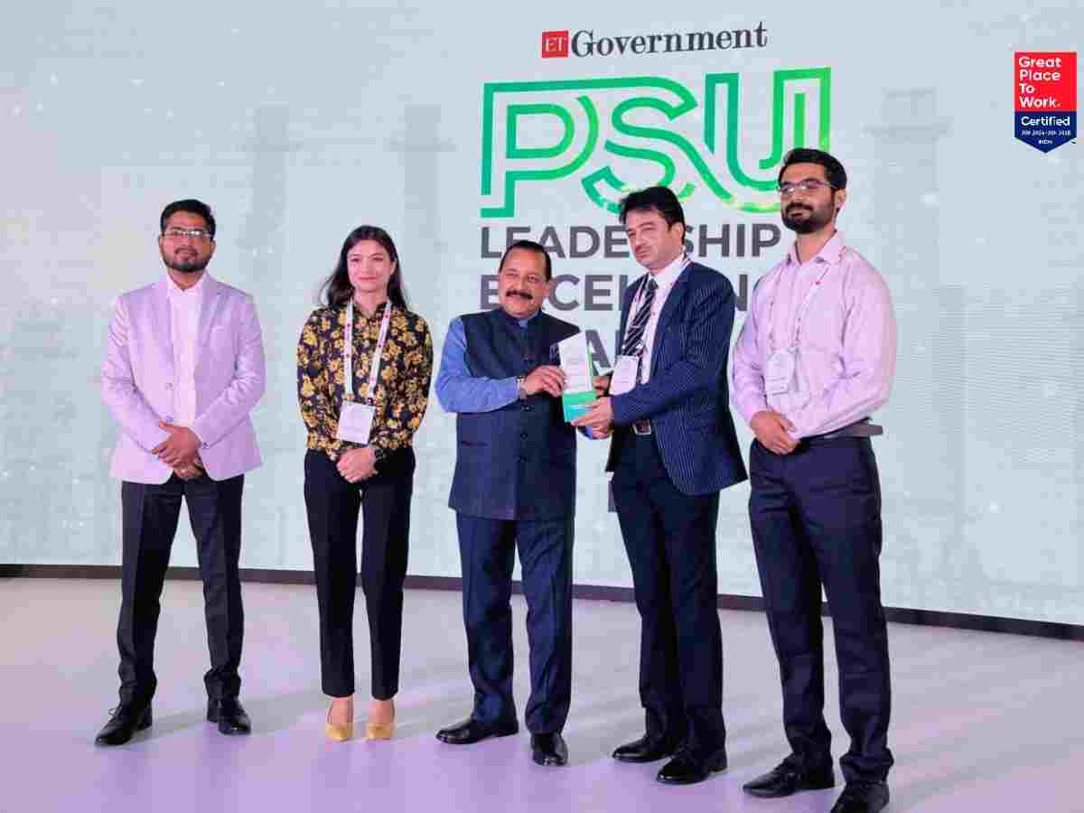 THDCIL Wins PSU Leadership Award for Digital Transformation Excellence