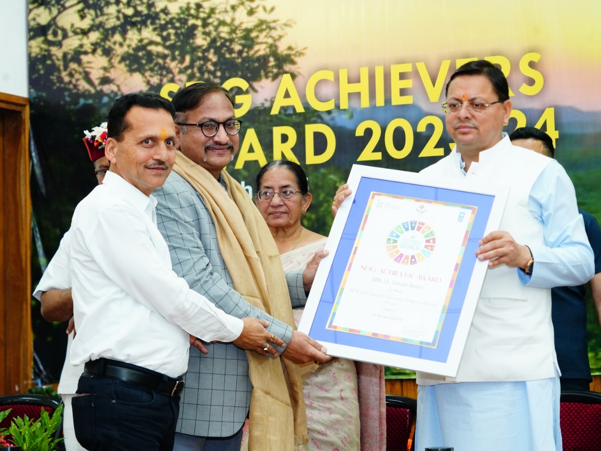 THDC India Limited Honored with ‘SDG Achievers Award - Corporates, 2023’ for Water Conservation Efforts