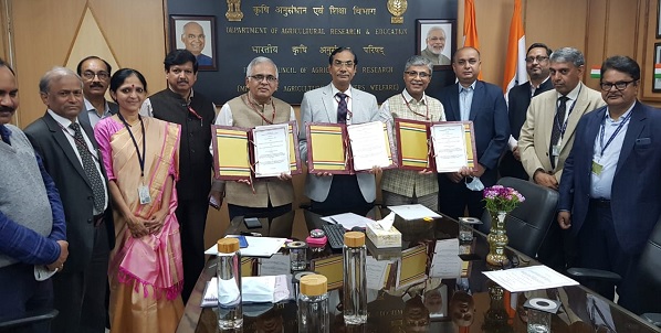 Tripartite MoU between Ayush Ministry, CSIR, and ICAR for Inter-Ministerial co-operation