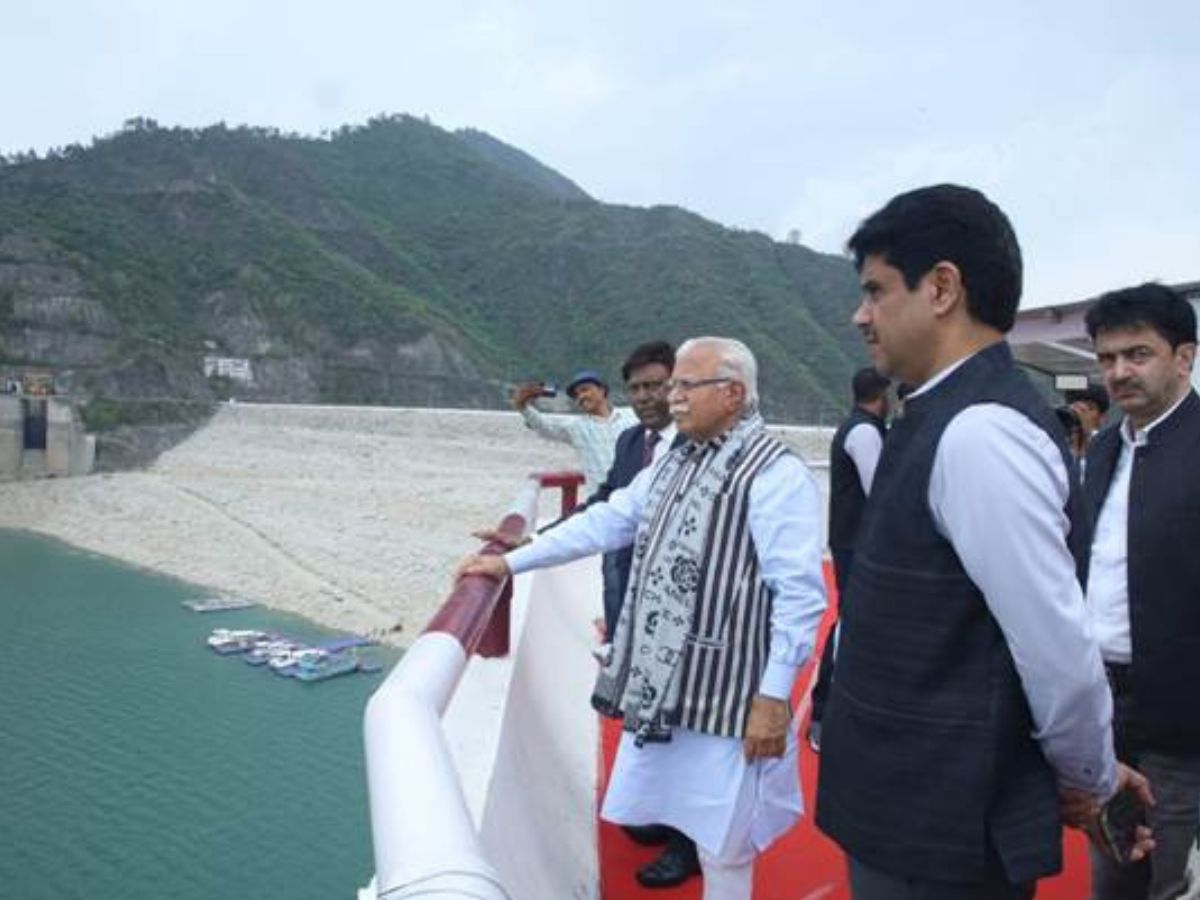 Union Minister Manohar Lal visits 2400 MW Tehri Hydro Power Complex