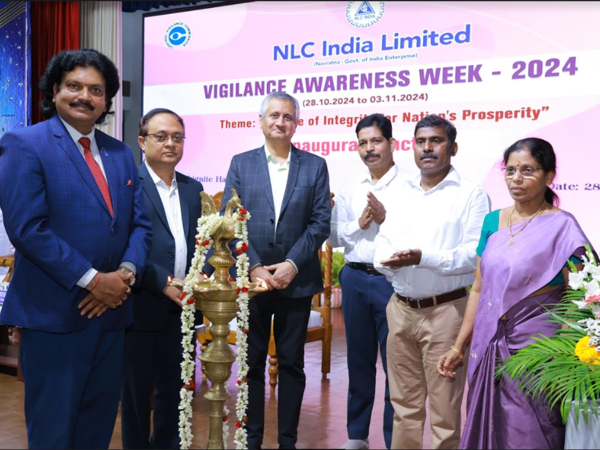 Vigilance Awareness Week-2024 Inaugurated At NLC India Limited