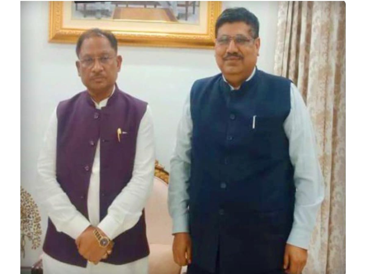 WAPCOS Project Director Meets Chhattisgarh Chief Minister to Discuss Key Projects